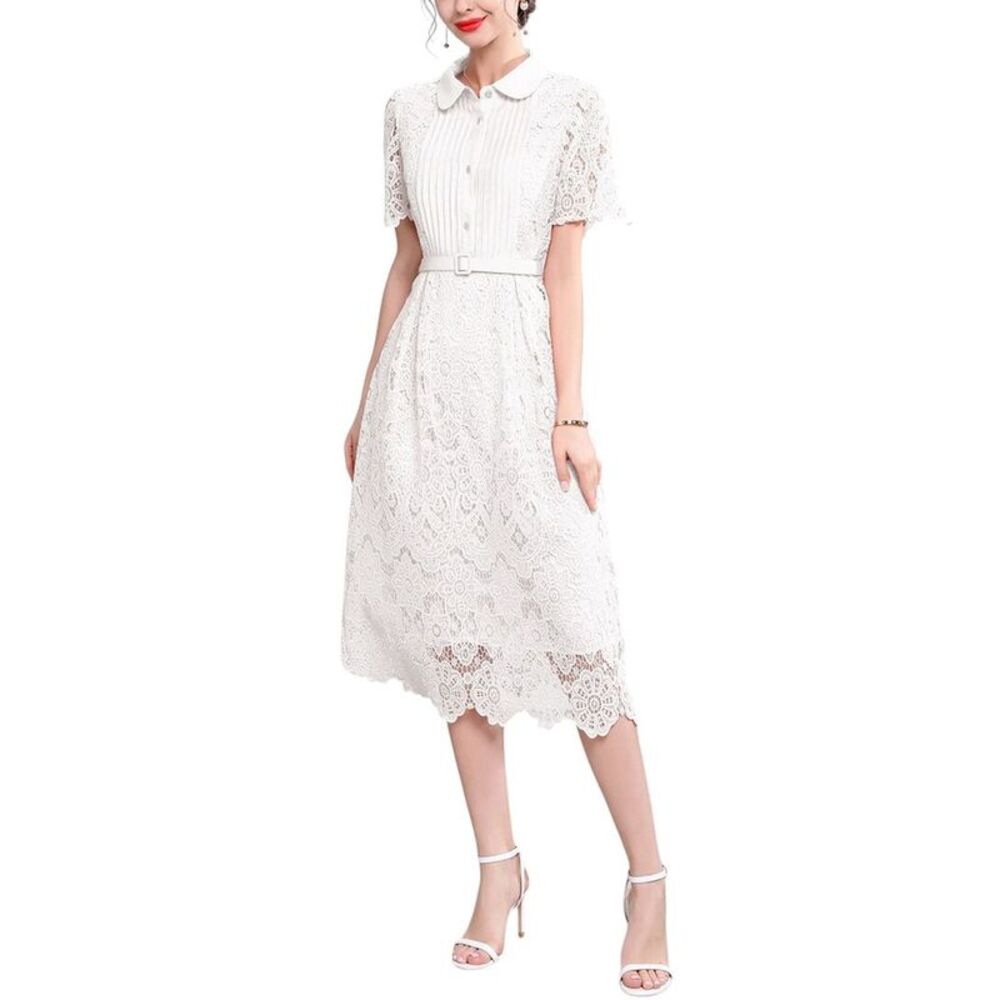 Vincent Womens  Midi Dress